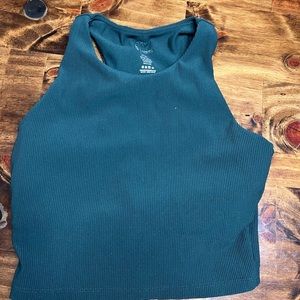 BuffBunny L Material Girl crop with built in shelf bra (padding removed).